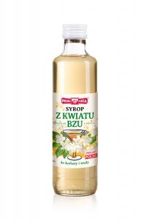 Polska róża syrop z kwiatów czarnego bzu 250 ml