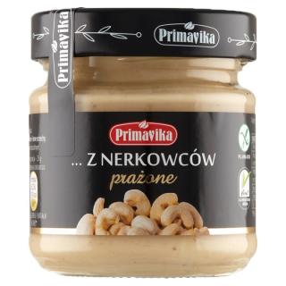 Primavika krem z prażonych orzechów nerkowca bezglutenowy 185 g