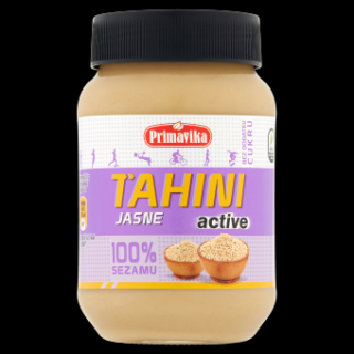 Primavika tahini jasne active (pasta sezamowa) bezglutenowe 460 g