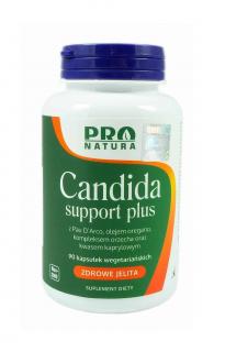 PRO NATURA Candida Support Plus (Zdrowie jelit) 90 Kapsułek wegetariańskich
