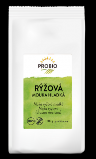 Probio mąka ryżowa drobno mielona bezglutenowa bio 500 g