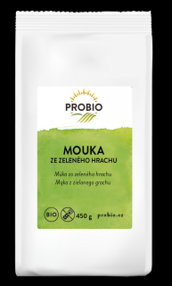 Probio mąka z zielonego groszku bezglutenowa bio 450 g