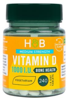 PRODUKT ARCHIWALNY Vitamin D3 1000 IU 25 mcg (240 tabl.)