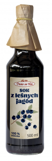 Prosto ze wsi sok jagodowy 500 ml