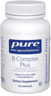 PURE ENCAPSULATIONS B-Complex Plus 120 Kapsułek