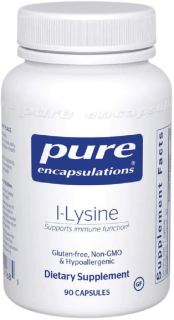 PURE ENCAPSULATIONS L-Lysine (L-Lizyna) 90 Kapsułek