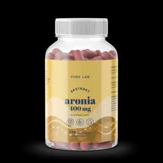Pure Lab Ekstrakt z aronii 400 mg 170 kapsułek