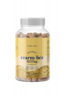 Pure Lab Ekstrakt z czarnego bzu 1275 mg 120 kapsułek