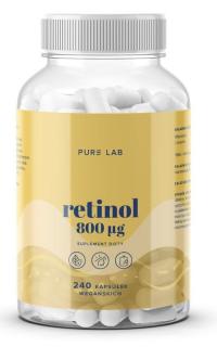 Pure Lab Retinol 800 μg 240 kapsułek
