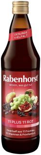 Rabenhorst sok wieloowocowy (czerwony) multiwitamina 11 plus 11 nfc 750 ml