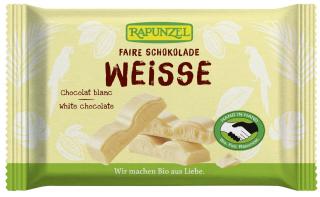 Rapunzel czekolada biała z wanilią bio 100 g