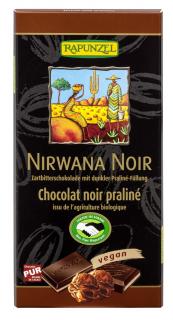 Rapunzel czekolada gorzka z nadzieniem truflowym nirwana bio 100 g
