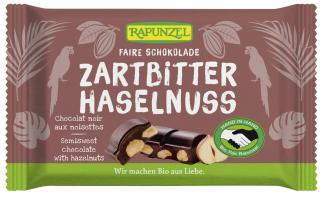 Rapunzel czekolada gorzka z orzechami laskowymi bio 100 g