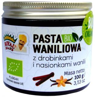 Royal brand pasta waniliowa bio 100 g