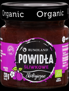 Runoland powidła śliwkowe bio 230 g