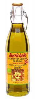 Rustichello oliwa z oliwek extra virgin niefiltrowana bio 500 ml