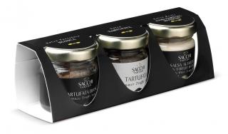 Sacchi tartufi zestaw sosów z truflą (3 x 30 g) 90 g