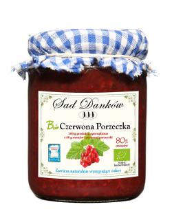 Sad danków czerwona porzeczka 80 % bio 260 g