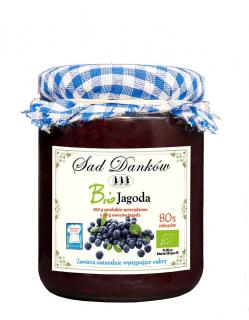 Sad danków jagoda 80 % bio 260 g
