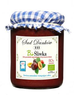 Sad danków śliwka 80 % bio 260 g