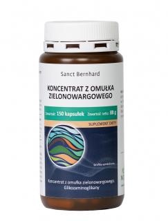 Sanct Bernhard koncentrat z omułka zielonowargowego 150 kapsułek