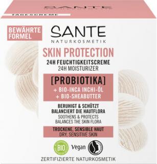 Sante krem do twarzy na dzień i na noc nawilżający z probiotykami, olejem inchi i masłem shea eco 50 ml