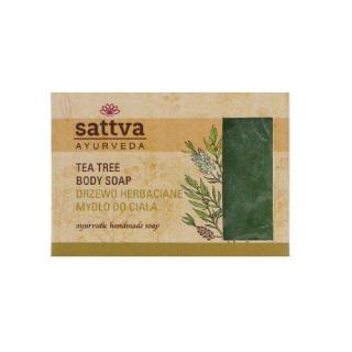 Sattva mydło w kostce do ciała drzewo herbaciane 125 g