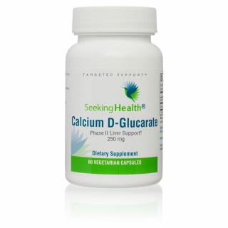 SEEKING HEALTH Calcium D-Glucarate (D-Glukaran Wapnia) -  60 kapsułek wegetariańskich. Suplement diety