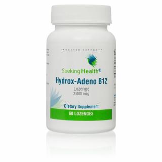 SEEKING HEALTH Hydrox-Adeno B12 (Hydroksykobalamina + Adenozylokobalamina) 60 Pastylek Suplement diety