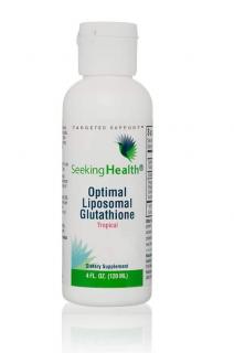 SEEKING HEALTH Optimal Liposomal Glutathione Tropical - Suplement diety Objętość netto: 120 ml