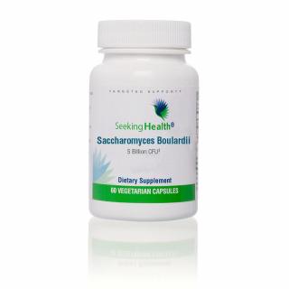 SEEKING HEALTH Saccharomyces Boulardii (Drożdże probiotyczne) 60 Kapsułek wegetariańskich Suplement diety