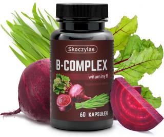SKOCZYLAS B-complex (Kompleks witamin z grupy B) 60 Kapsułek wegetariańskich