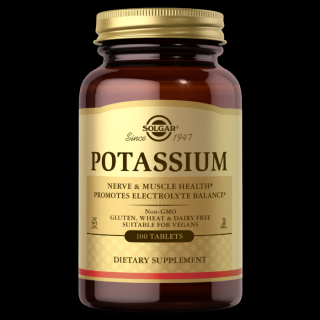 SOLGAR Potassium 99 mg (100 tabl.)