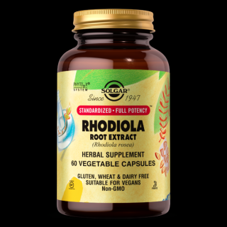 SOLGAR Rhodiola Root Extract SFP 500 mg (60 kaps.)