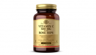 SOLGAR Vitamin C 500 mg with Rose Hips (100 tabl.)