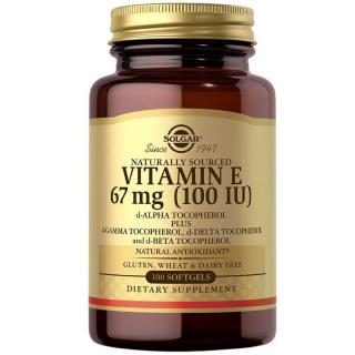 SOLGAR Vitamin E 67 mg (100 IU)  (100 kaps.)