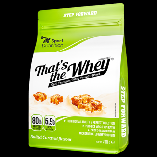 Sport Definition That's The Whey 700g o smaku słonego karmelu