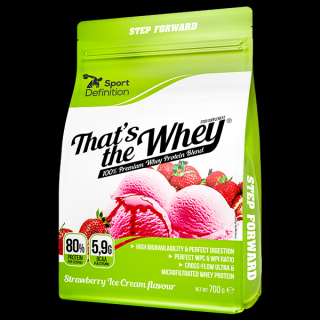 Sport Definition That's The Whey 700g o smaku truskawkowym