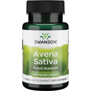 SWANSON Avena Sativa (Układ nerwowy) 60 Kapsułek