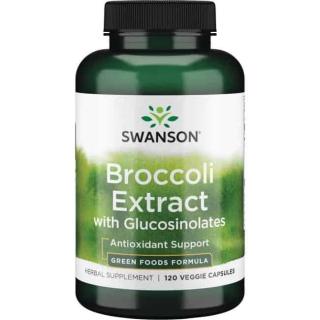 SWANSON Broccoli Extract with Glucosinolates (Przeciwutleniacze) 120 Kapsułek wegetariańskich