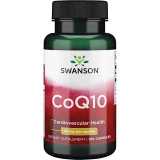 SWANSON CoQ10 30mg (Koenzym Q10) 120 Kapsułek