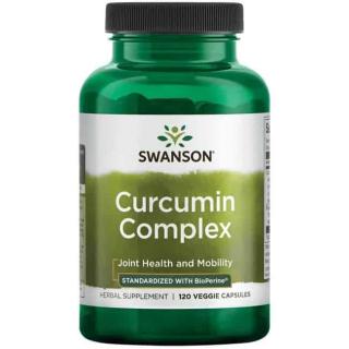 SWANSON Curcumin Complex (Przeciwutleniacz) 120 Kapsułek wegetariańskich