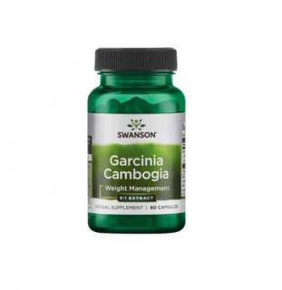 SWANSON Ekstrakt Garcinia Cambogia 5:1 80mg - 60 kapsułek