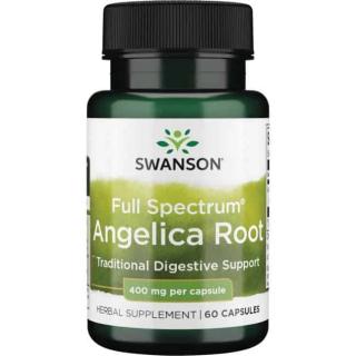 SWANSON Full Spectrum Angelica Root (Tonik zdrowotny) 60 Kapsułek