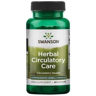 SWANSON Full Spectrum Herbal Circulatory Care (Wsparcie krążenia) 60 Kapsułek