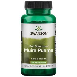 Swanson Full Spectrum Muira Puama Root 400 mg 90 kapsułek