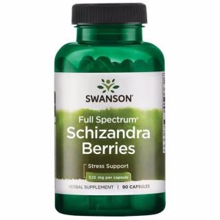 SWANSON Full Spectrum Schizandra Berries (Regeneracja wątroby) 90 Kapsułek