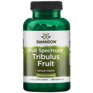 SWANSON Full-Spectrum Tribulus Fruit (Wsparcie Libido) 90 Kapsułek