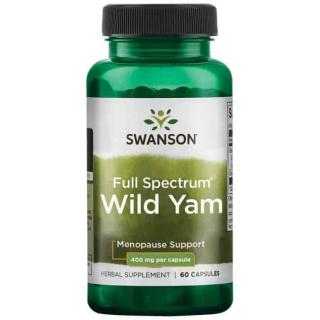 SWANSON Full Spectrum Wild Yam 60 Kapsułek