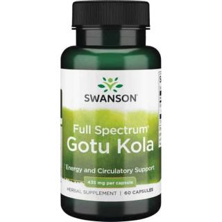 SWANSON Gotu Kola (Wąkrotka azjatycka) 60 Kapsułek